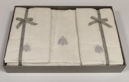 Набор полотенец 5шт Mastro Raphael ESSENTIAL API 2A ivory