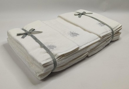 Набор полотенец 5шт Mastro Raphael ESSENTIAL API 1A white