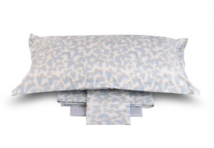 Постельное белье полутораспальное Blumarine CRISTALIDE голубой 3 azzuro light blue