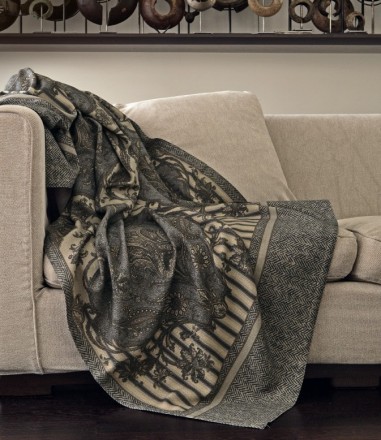 Плед 140х200 Svad Dondi Goa серый grigio perla