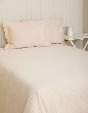 Покрывало 200x220 Luxberry Flowers розовое