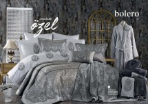 Покрывало в наборе 260x270 Zebra Casa BOLERO grey