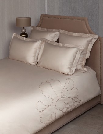 Наволочка 50x70 50x70 Luxberry Peony песочный