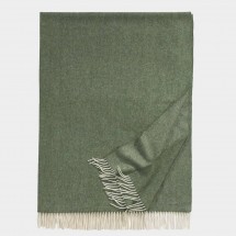 Плед шерстяной 130x200 BOSTON 119 loden