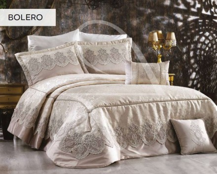 Покрывало в наборе 260x270 Zebra Casa BOLERO Bej