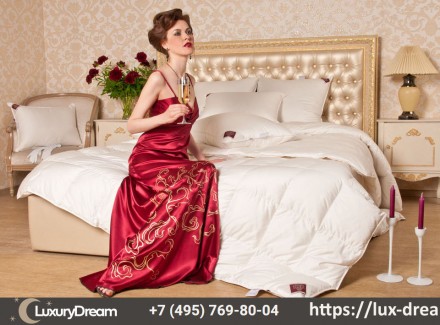 Элитное одеяло всесезонное 200х220 German Grass Luxe Down шампань