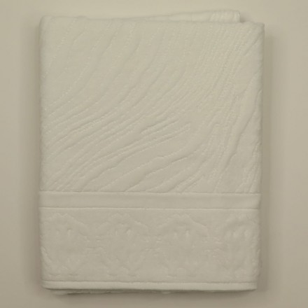 Полотенце 95х150 Roberto Cavalli OKAPI 012 Bianco