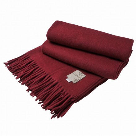 Плед 150x200 Hamam Galata rouge NEW бордо