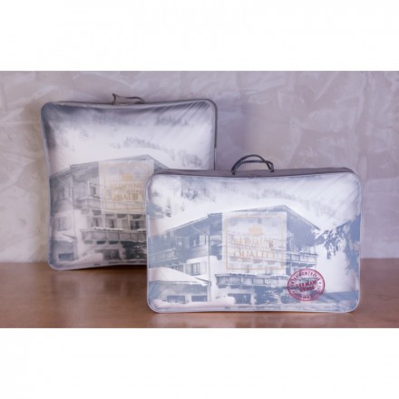 Подушка пуховая с бортиком 50x68 German Grass White Familie Down