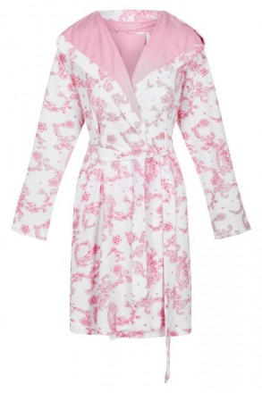 Халат махровый Rosch Toile de Jouy 1203160