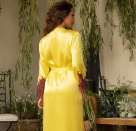 Халат Marjolaine PEARL 3PEA2001 3157 Mais/Amethyste