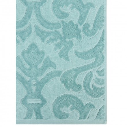 Набор полотенец 3 шт Luxberry Barocco аквамарин