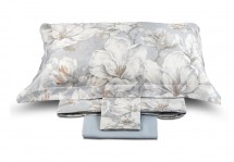 Постельное белье 2 спальное евро Blumarine DEBORA голубой 52 blue