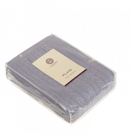 Плед 150x200 Luxberry Lux 45 васильковый лед