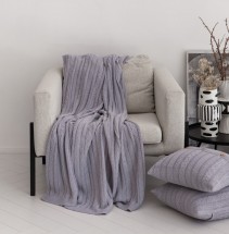 Плед 150x200 Luxberry Lux 45 васильковый лед