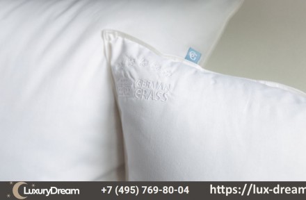 Подушка пуховая упругая 50х68 German Grass Hotel Down Grass 3 Stars