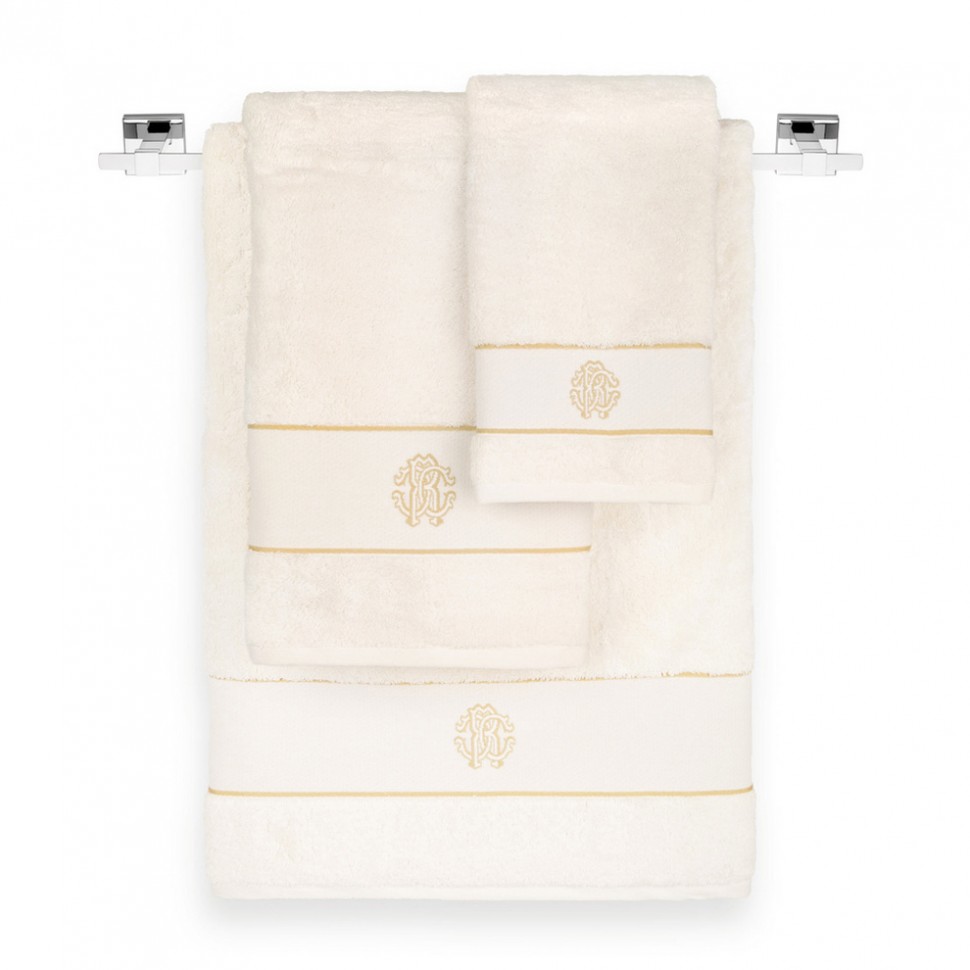 Полотенце 100х150 Roberto Cavalli GOLD NEW 810 ivory