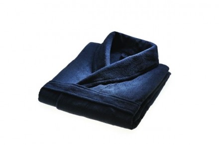 Халат кашемировый Hamam Qashmare синий