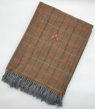 Плед 130х170 Mastro Raphael MYRON EMBR.BEE terra fantasia (цвет 3)