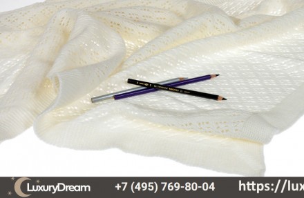 Плед детский 75х100 Luxberry Imperio 81 белый