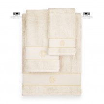 Набор полотенец 2 шт Roberto Cavalli GOLD NEW 886 sabbia