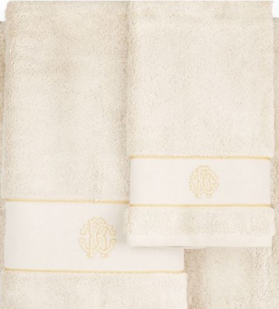 Набор полотенец 2 шт Roberto Cavalli GOLD NEW 886 sabbia