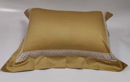 Постельное белье 2 спальное евро Pam ROMBO Gold