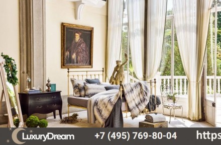 Наволочка декоративная 50х70 Hamam Antique серо-голубая