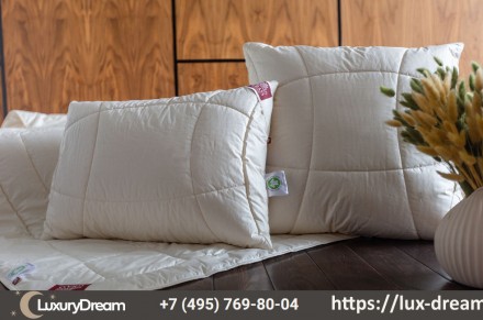 Подушка регулируемая 68х68 German Grass Organic Cotton Grass