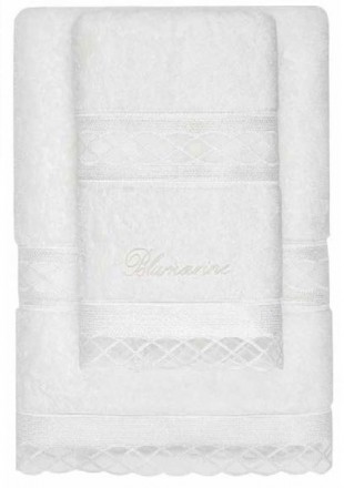 Набор полотенец 5шт Blumarine SEYLA 04 white