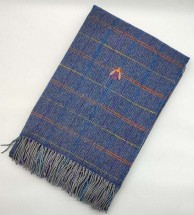 Плед 130х170 Mastro Raphael MYRON EMBR.BEE blue fantasia (цвет 8)