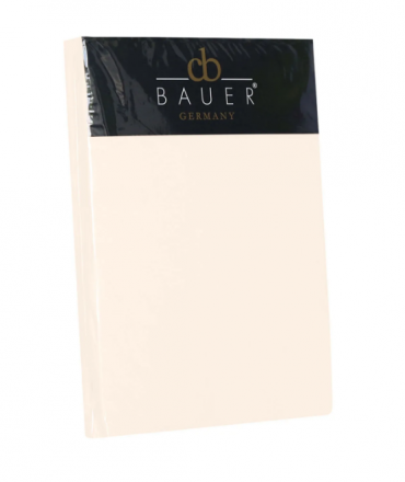 Простыня натяжная 140/200-160/220 Curt Bauer Jersey 22 natur натуральная