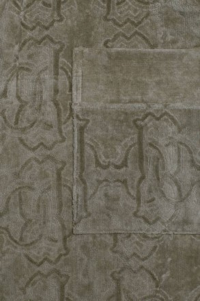 Халат махровый Roberto Cavalli Araldico серый с шалькой