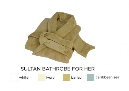 Халат женский Hamam Sultan золото