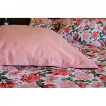 Постельное белье 2 спальное евро German Grass Coral Peony