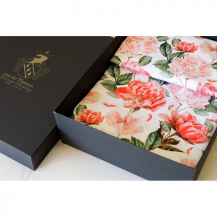 Постельное белье 2 спальное евро German Grass Coral Peony