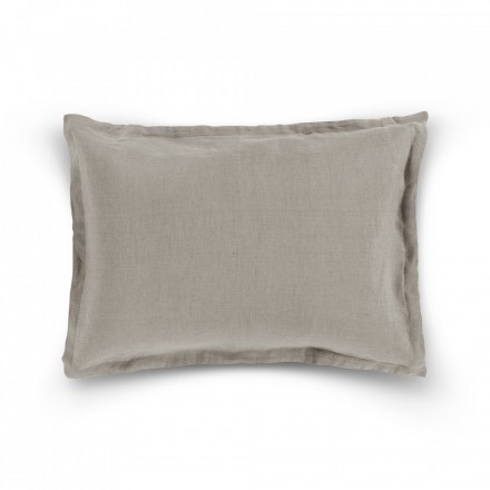 Наволочка декоративная 65x65 Hamam Wrinkle Washed vapour дым