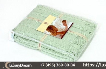 Плед детский 75х100 Luxberry Imperio 93 зелёный