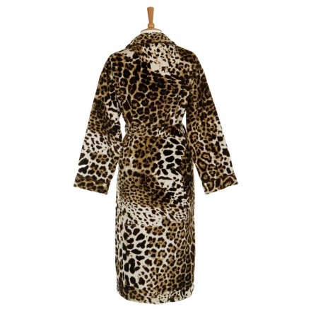 Халат-кимоно сатиновый Roberto Cavalli Bravo коричневый