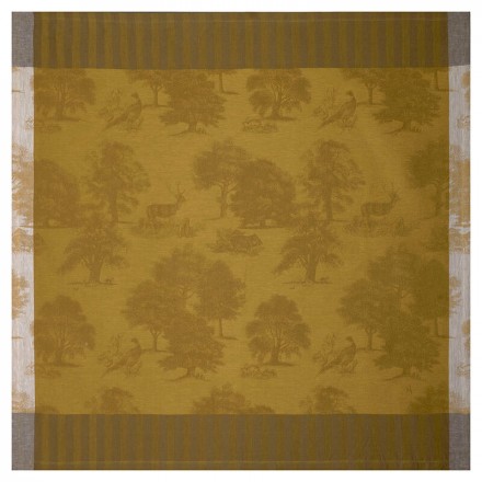 Скатерть 175x250 Le Jacquard Francais SOUVERAINE gold 