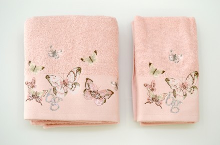 Полотенце 100х150 Blumarine-Blugirl Castadiva розовое