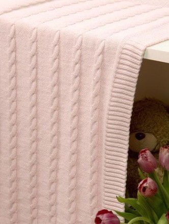 Плед детский 75х100 Luxberry Imperio 93 розовый