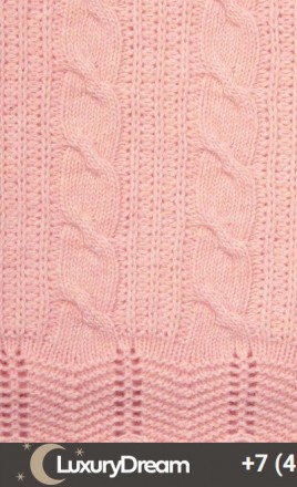 Плед детский 75х100 Luxberry Imperio 93 розовый