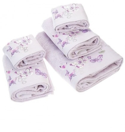 Полотенце 100х150 Blumarine-Blugirl Castadiva сиреневое