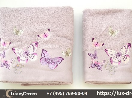 Полотенце 100х150 Blumarine-Blugirl Castadiva сиреневое