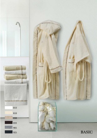 Халат-кимоно махровый Roberto Cavalli Basic серый