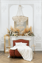 Постельное белье семейное CREAMY WHITE GRASS 