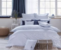 Постельное белье 2 спальное евро Curt Bauer SANNA 9002 (col.0175 bleu)