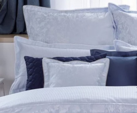 Постельное белье 2 спальное евро Curt Bauer SANNA 9002 (col.0175 bleu)