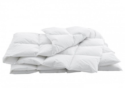  Одеяло всесезонное пуховое 200х220 SWISS DREAM Каро Медиум CLC 90 